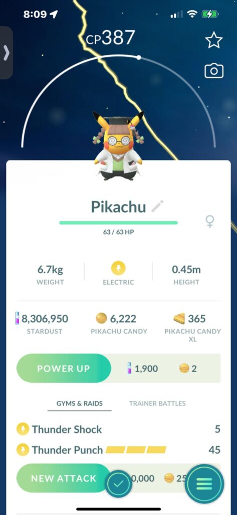 Finally got my Professor Pikachu and she’s adorable!