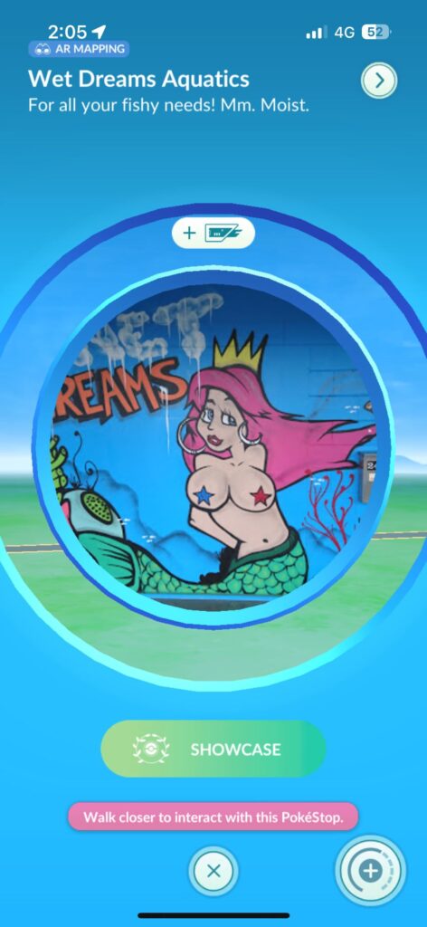 I very.. interesting stop.