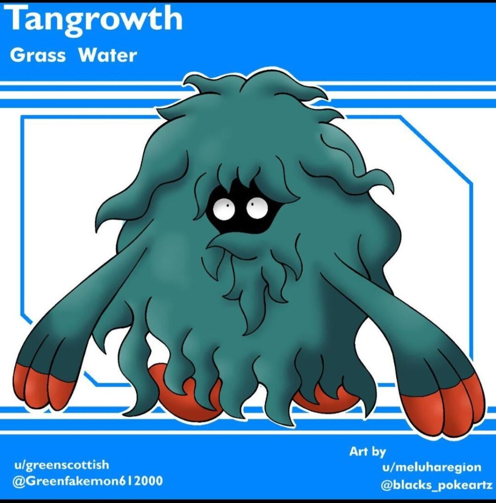 Sorcalian Tangrowth has arrived!