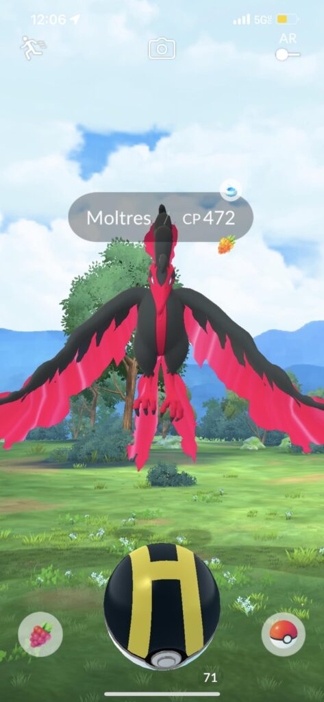 One day I’ll catch one… one day