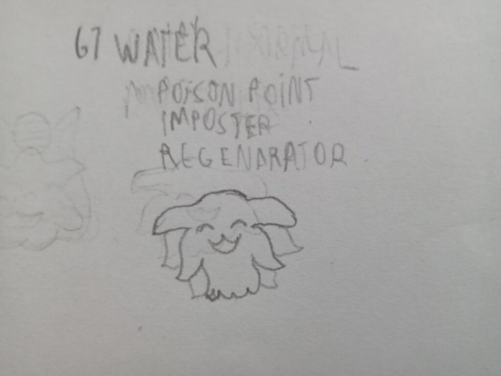 Some water, grass and fire types of Lohar