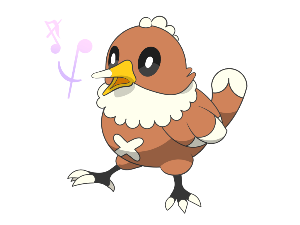 Chirpingale, based on text description by FlowerFaerie13 (original)