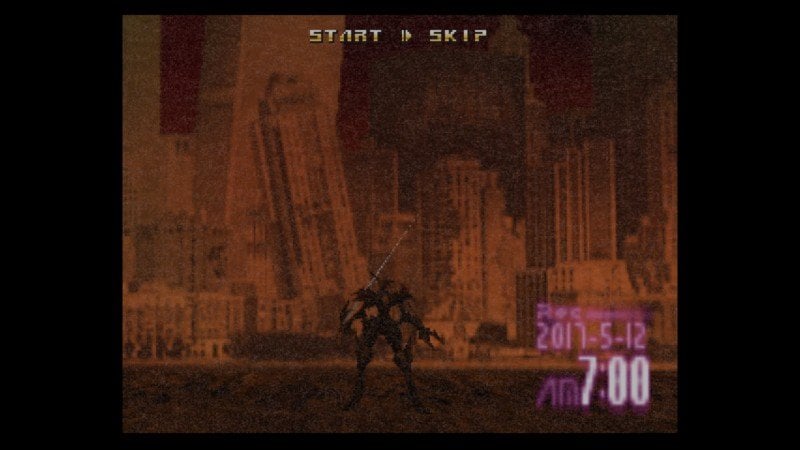 Today's date (May 12th, 2017) is the date depicted during the 'alternate timeline' stage in Nintendo & Treasure's N64 onrail shooter, Sin & Punishment