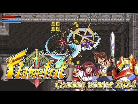 Divine Dynamo Flamefrit, previously an April Fools joke from Inti Creates, is coming to consoles Holiday 2024