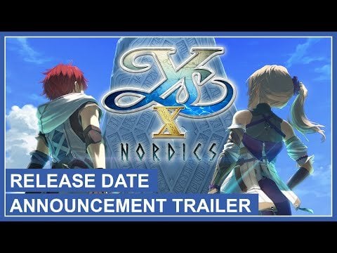 Ys X: Nordics - Release Date Announcement Trailer (Oct 25th)