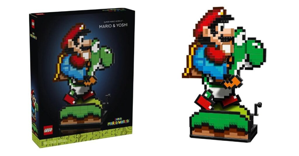 LEGO Super Mario World Mario & Yoshi is a 16-bit ode to the Super NES classic - coming October 1st