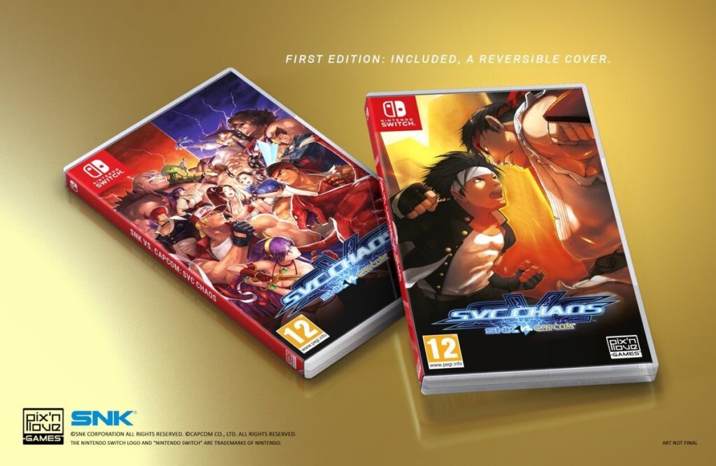 SNK VS. CAPCOM SVC CHAOS receives a Physical Switch Release via Pix’n Love
