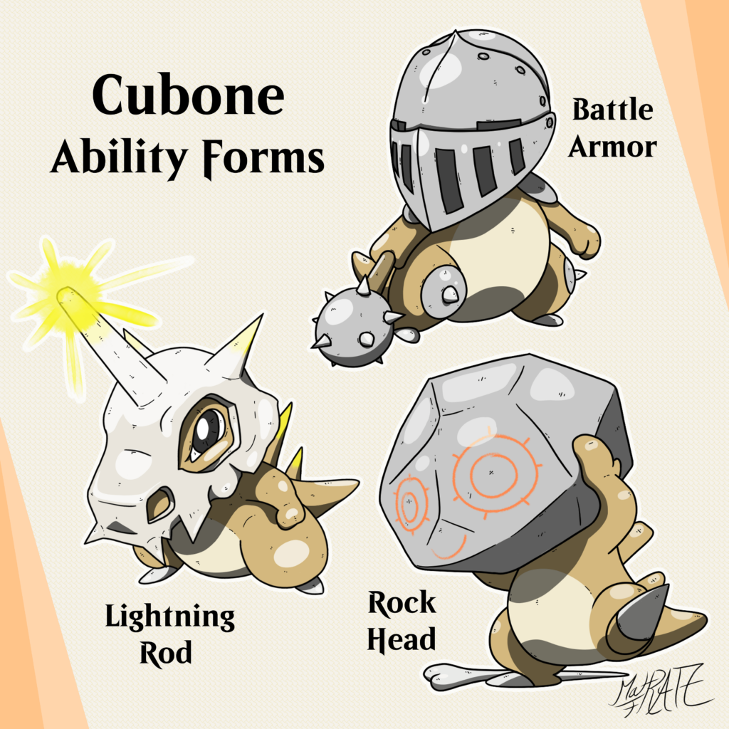 Cubone Ability Forms