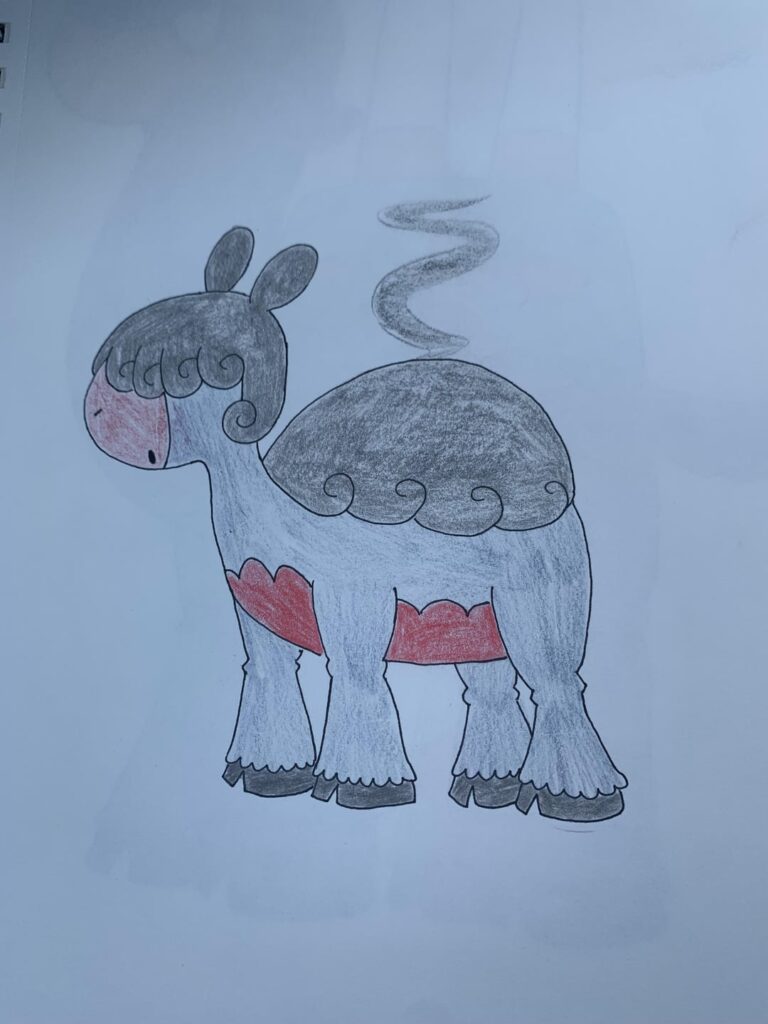 Poison/Fire Type Numel and Camerupt. Based off of factories and Camel Cigarettes.