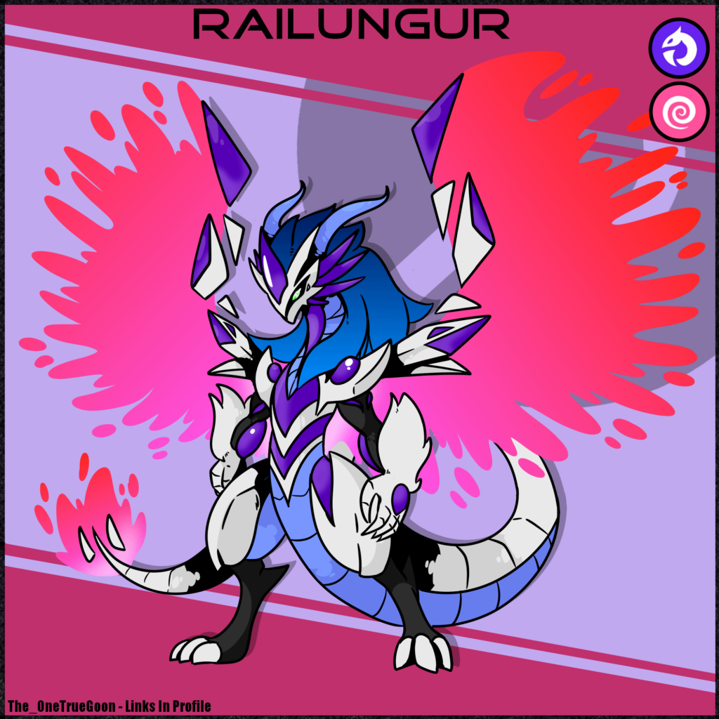 My first crack at one of the two box legends of my region. Railungur. ALSO! I want to start drawing YOUR fakemon ideas. Info in comments if that interests you!