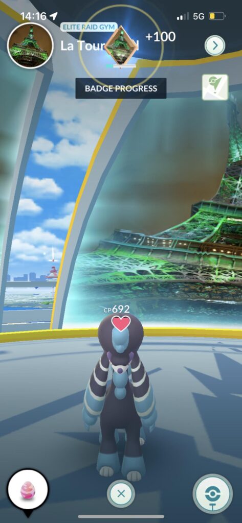 Is there a more fitting Pokémon for the Eiffel Tower? 😅