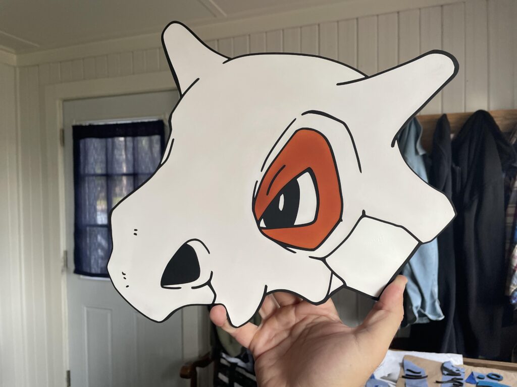 Little Cubone sign I made