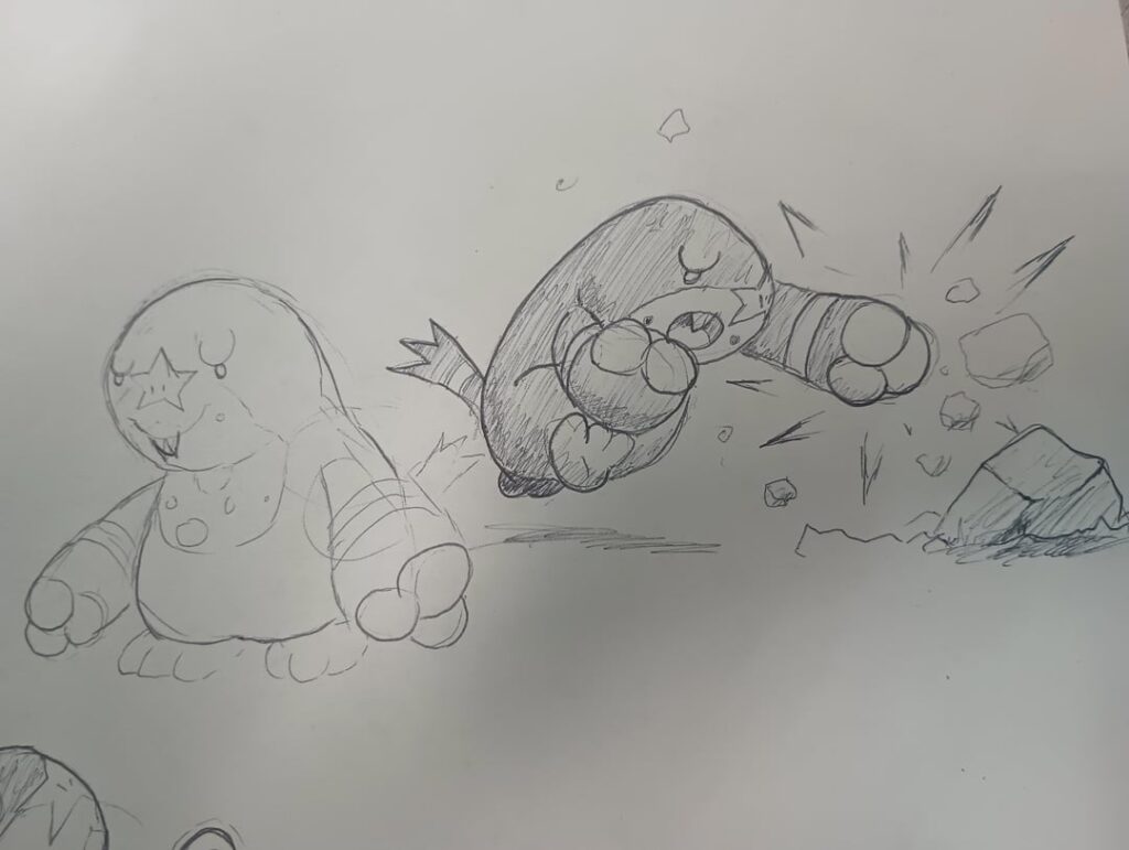 Atamole - The Mole Fakemon