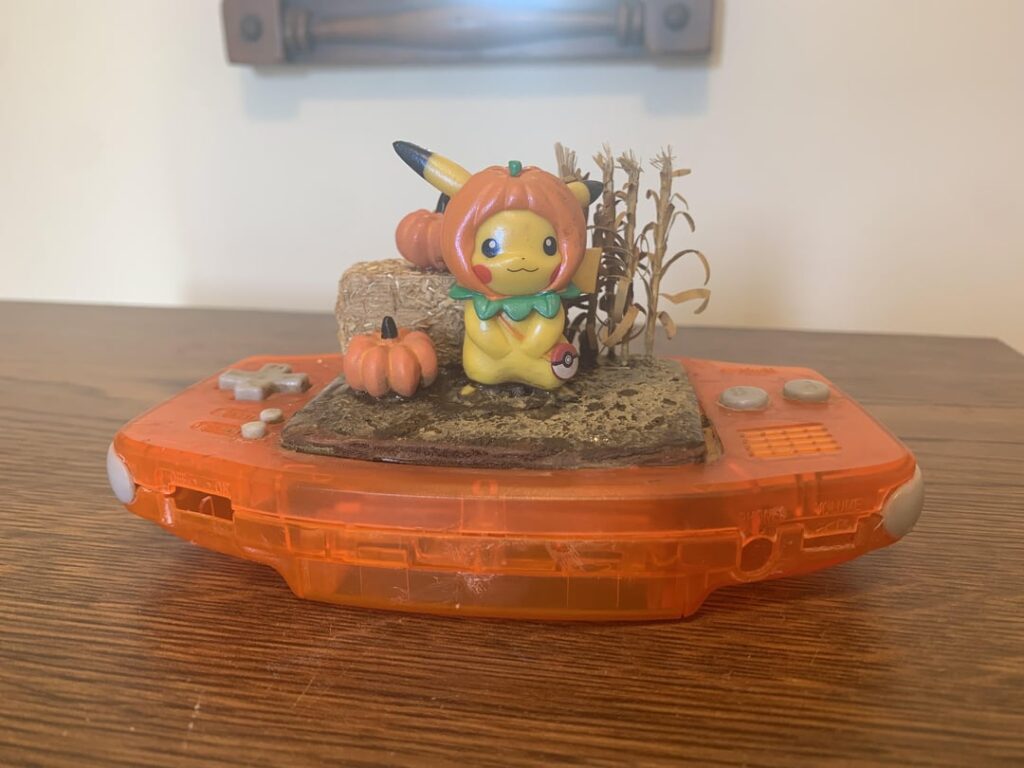 I made Pumpkin Patch Pikachu!