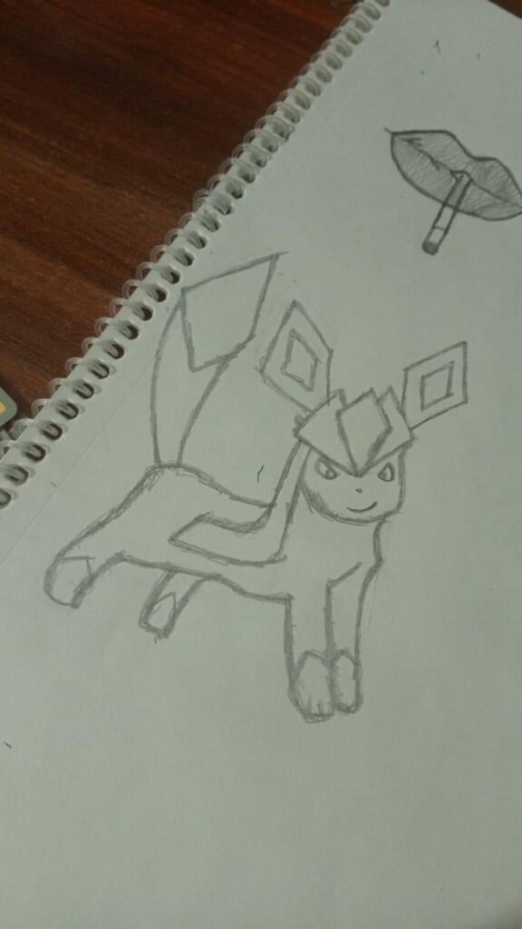 My girlfriend tried to draw my favorite pokemon!! (She knows nothing about pokemon)