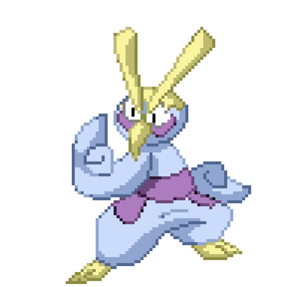 I'm continuing to get better at pixel art this is day 2 and 5 more fakemon one of them are even a convergent pokemon