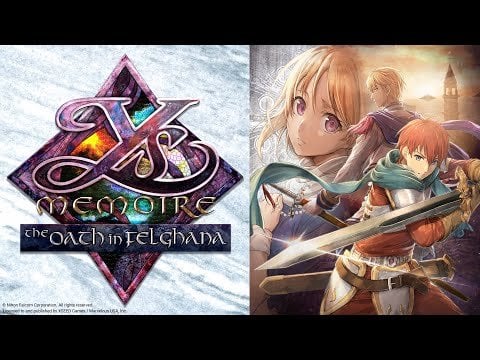 Ys Memoire: The Oath in Felghana - Announcement Trailer