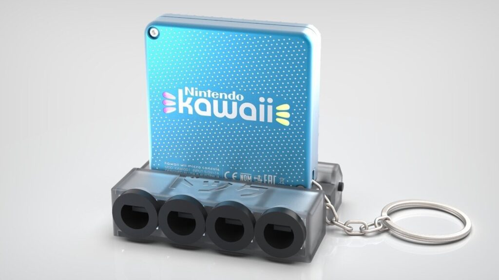 The 'Kawaii' Is A Nintendo Wii The Size Of A Keychain