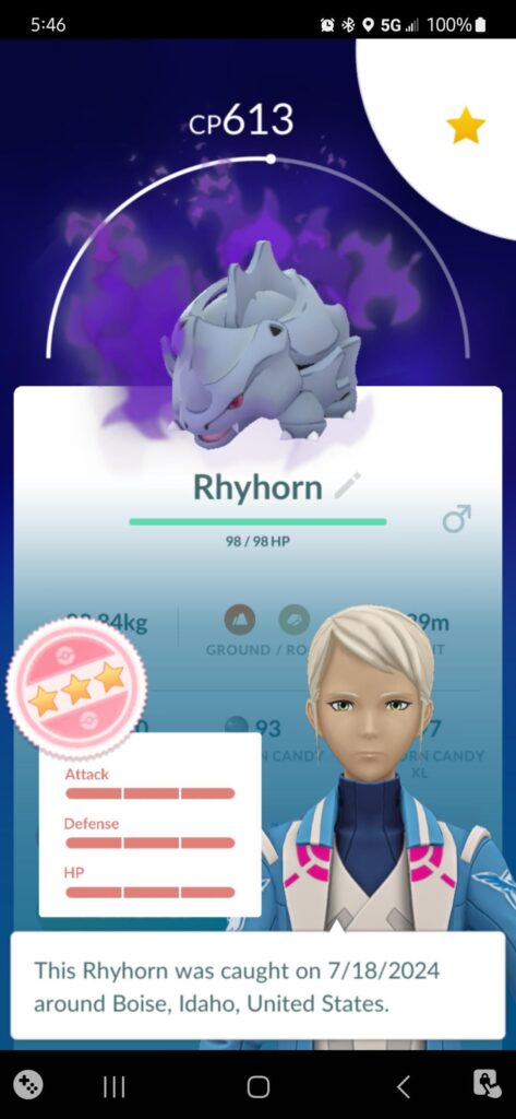 My first perfect shadow!