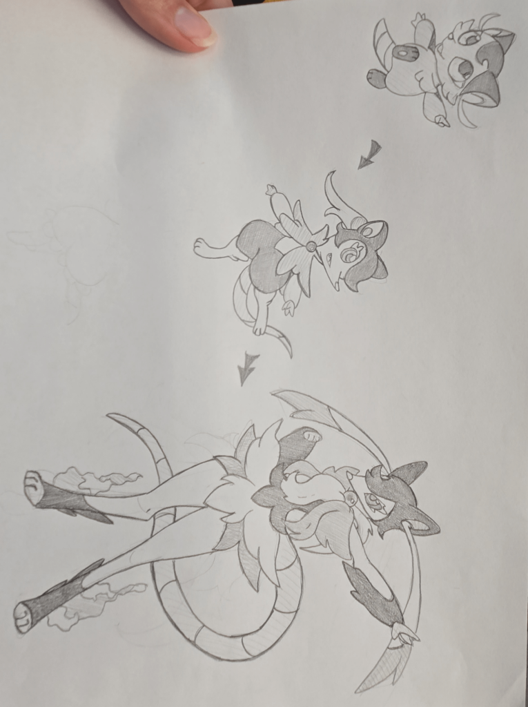 Midwest redesign fire starter set opossum/magical girl