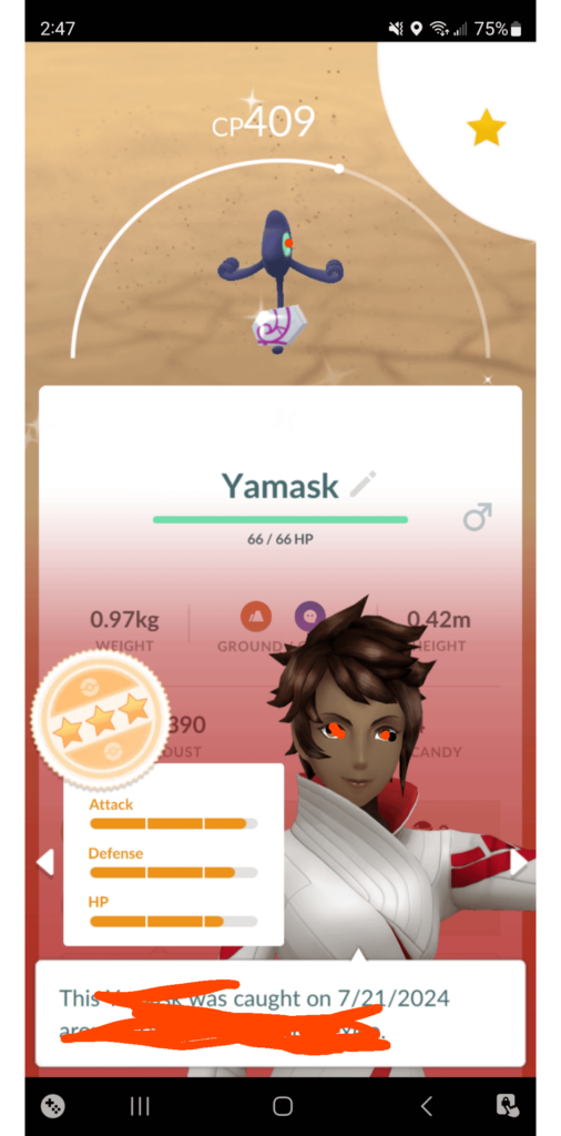 Yoooo galar yamask from timed research