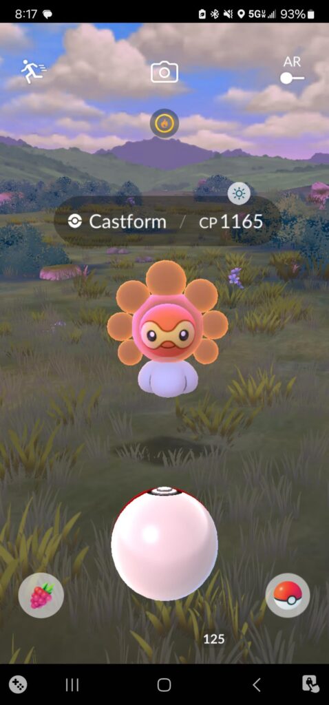 Ok but why does Sun form Castform look so good in the twilight