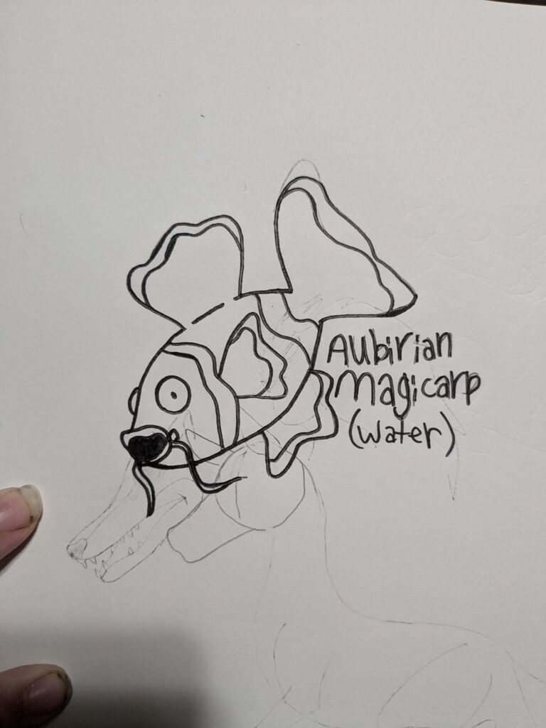 Aubirian Magikarp and Gyarados