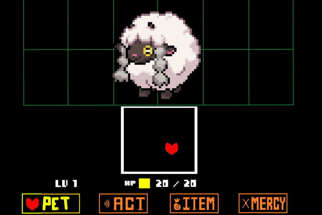 wooloo but in undertale