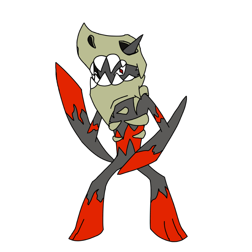 Tyrade - The Brutal Blade Pokemon - Dark/Dragon