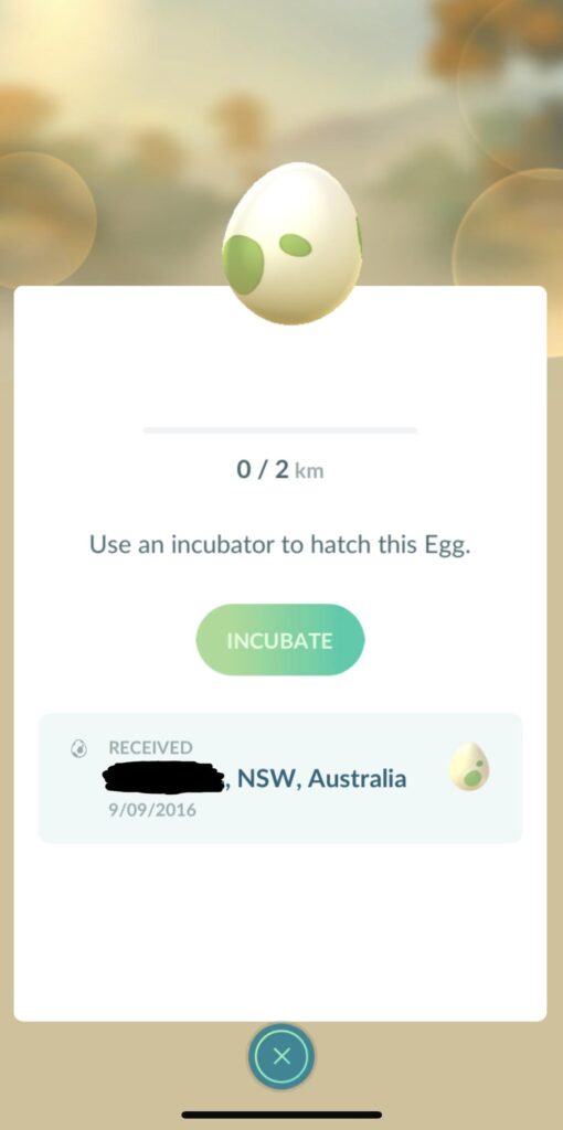 I still have an egg from September 2016 (two months after the game was released.