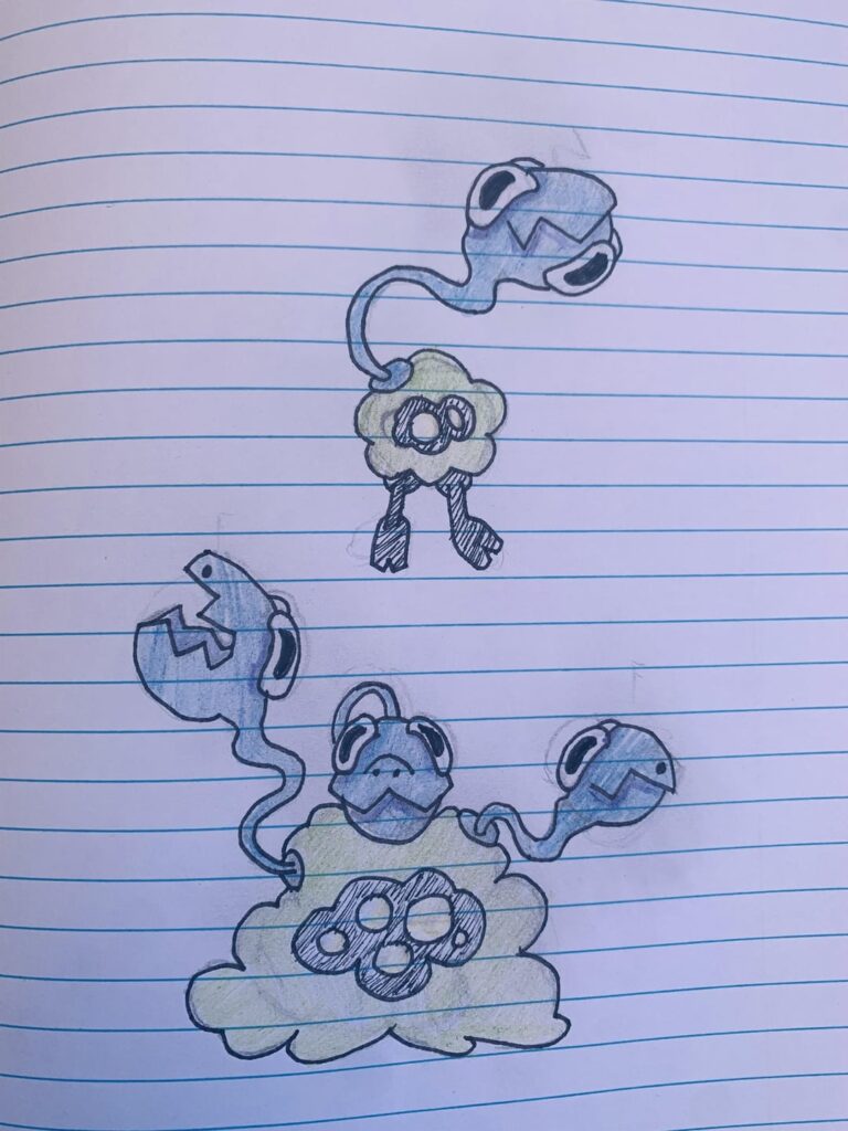 Made some vacation fakemon