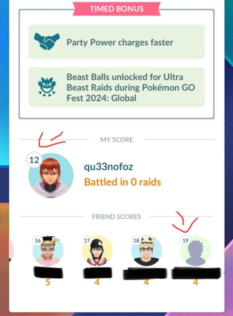 What to these numbers mean next to your face?