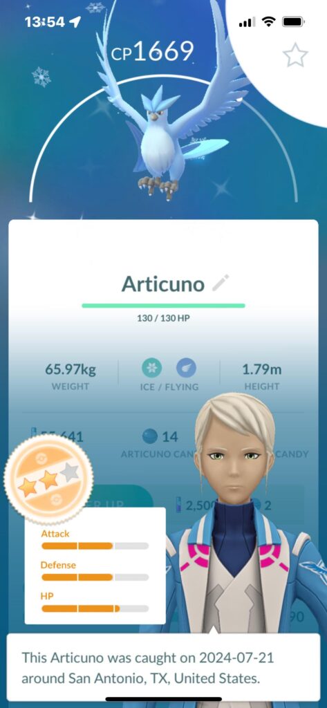 This is my first ever shiny Legendary!!