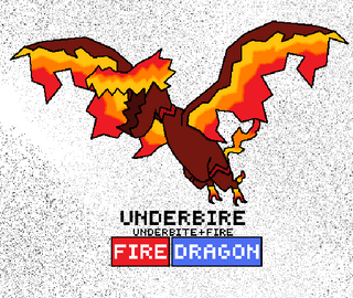 overbice's duo. underbire the flaming dragon pokemon!