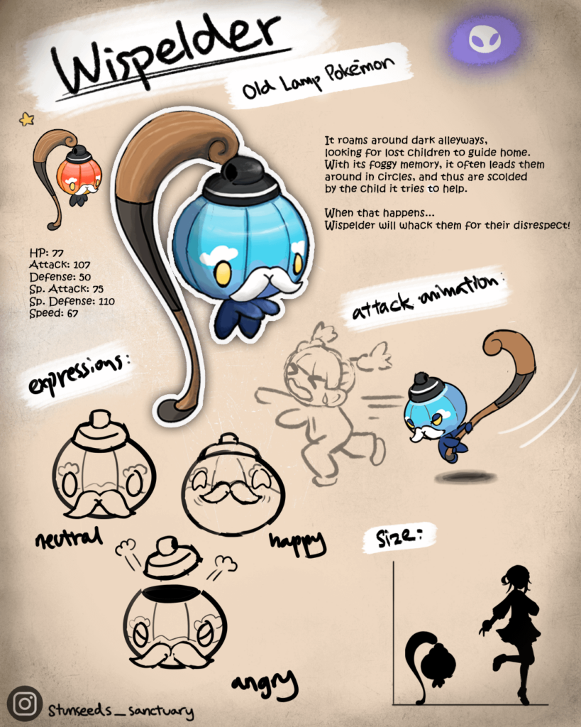 Meet Wispelder, the grumpy boomer lantern