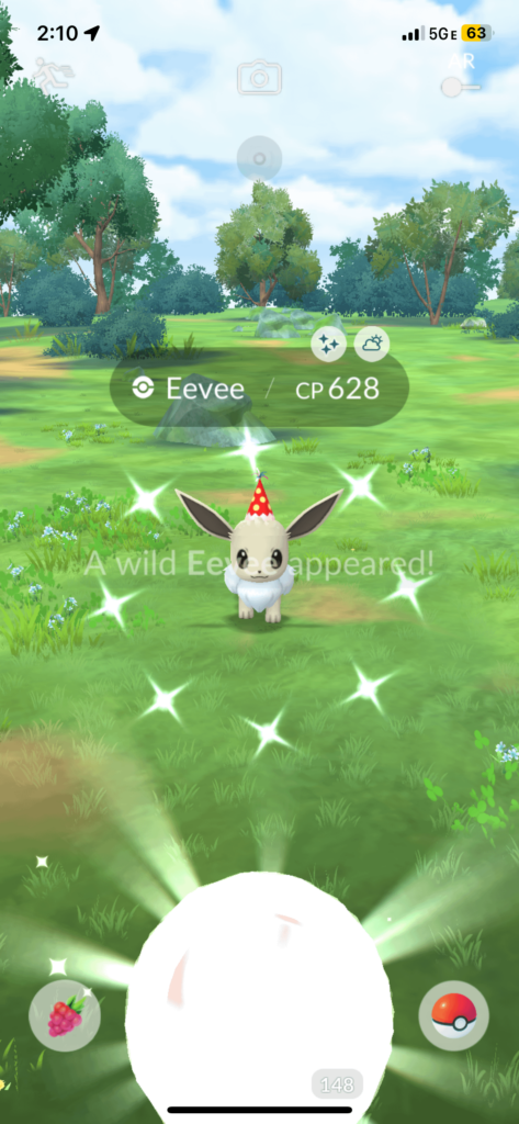 YESS EEVEEEE SHINY!!!