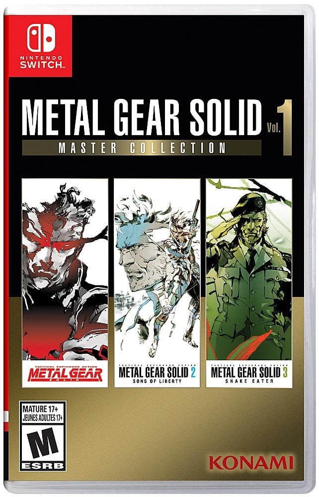 [Best Buy/US] Metal Gear Solid: Master Collection Vol.1 Nintendo Switch- $19.99 (50% off)