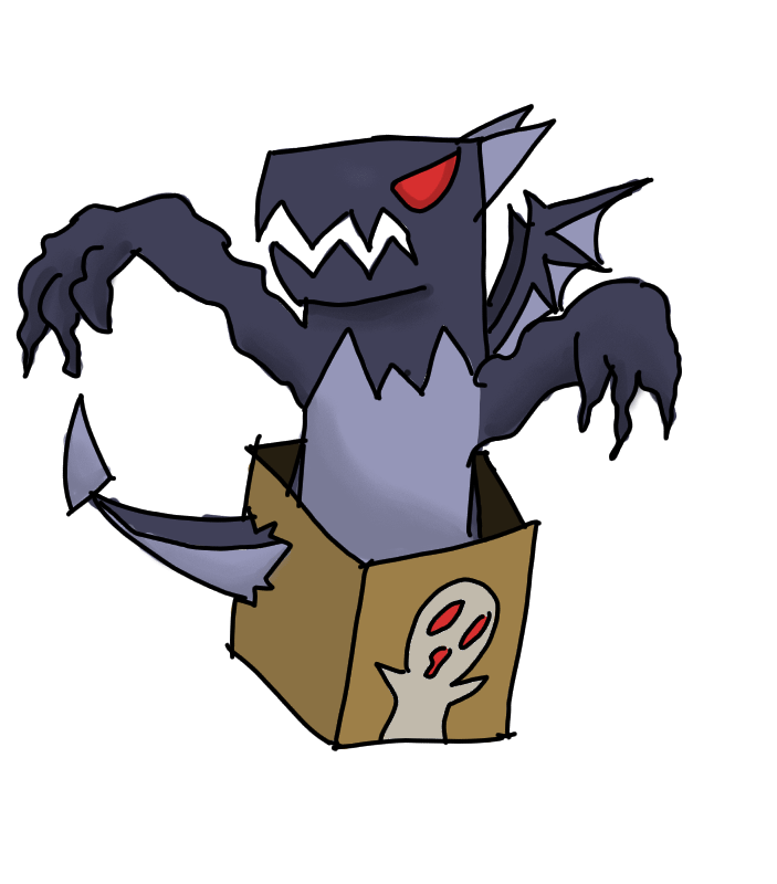 Hauntgon— a ghost/dragon fakemon
