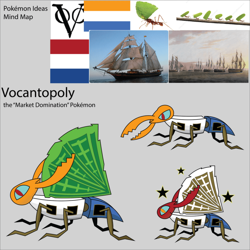 Vocantopoly - the "Market Domination" Pokemon