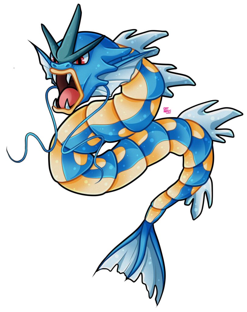 i drew the fish dragon :)