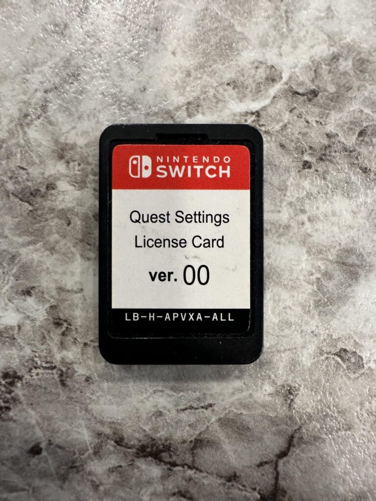 So I found this peculiar Nintendo Switch cartridge….