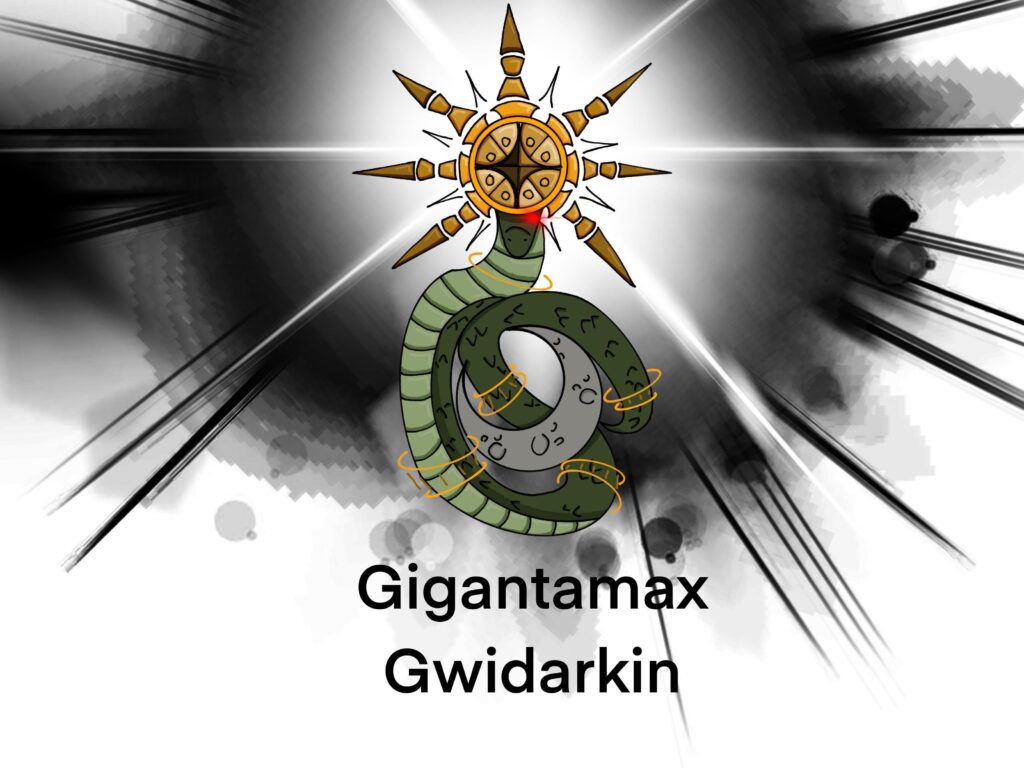Making a Gigantamax Form for my Gwyndolin Fakemon!