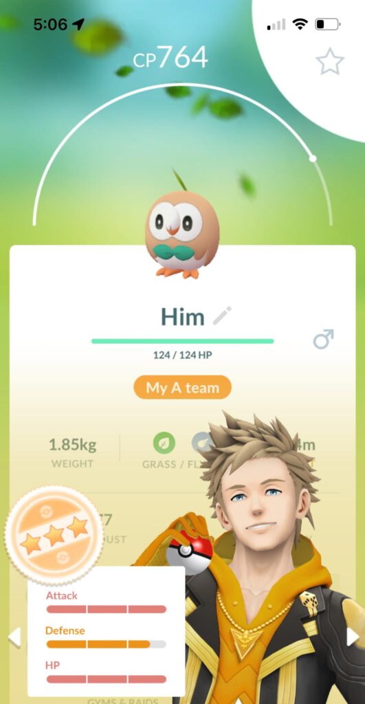 He is Him. And Him is He.