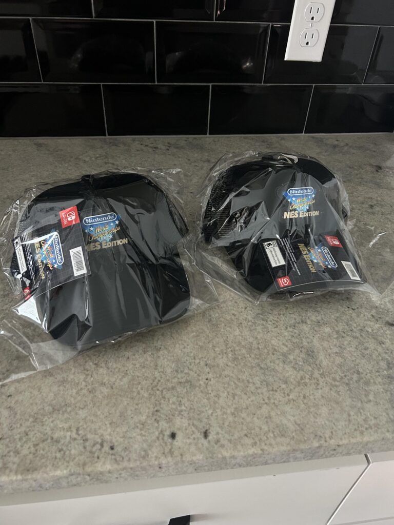 Got the new NES World Championship Hat!