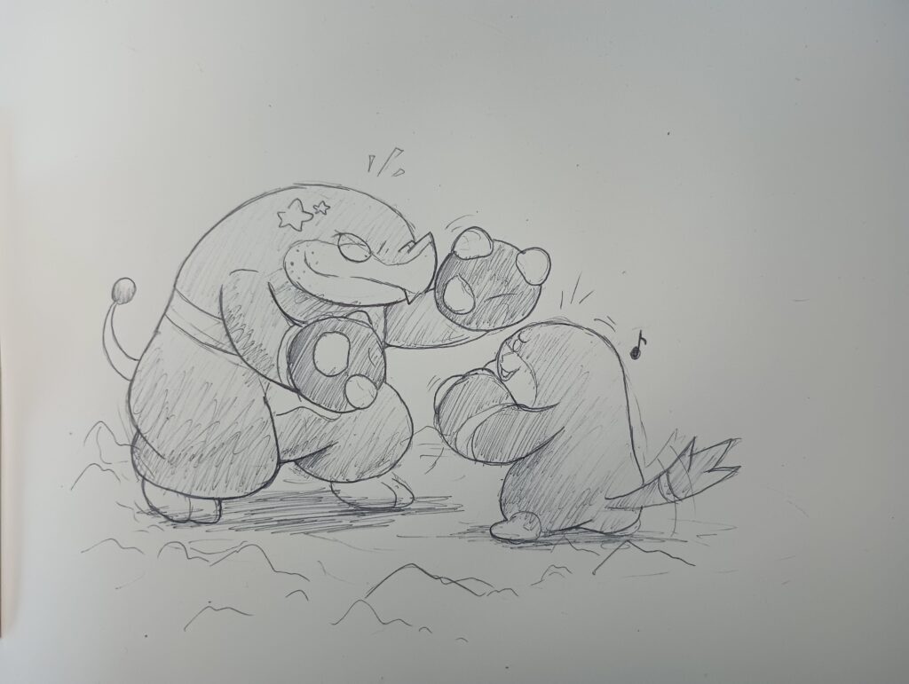 Atamole and Rigoramole - Father/Son Training