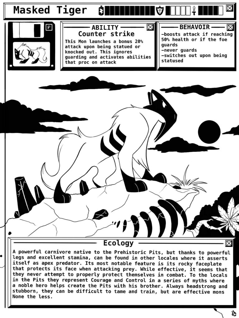 Masked Tiger Profile