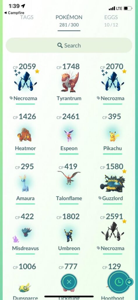 BackToBack Shiny Necrozma! (But for some reason I feel more excited about my Pangoro evolution 🤷🏻‍♂️)