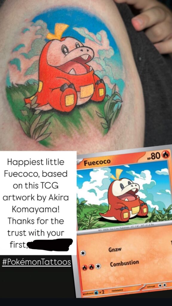 Look at this tattoo I got!