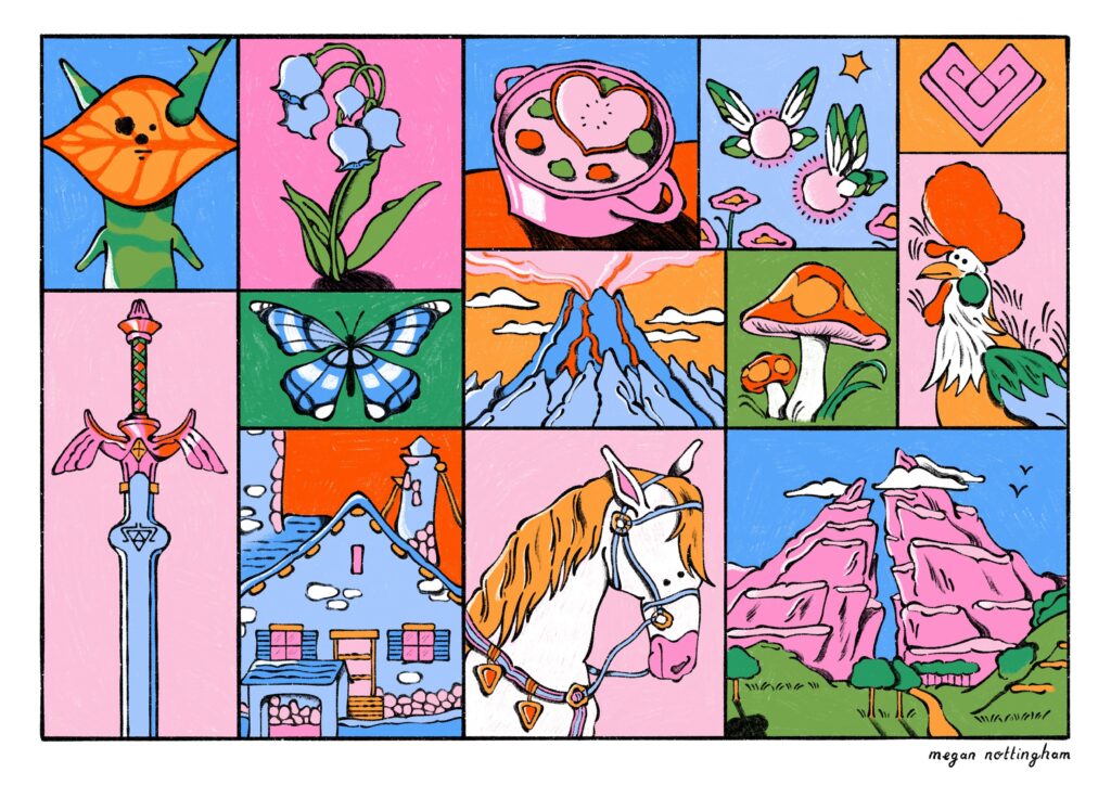 My BotW/ TotK fanart I made last year! :-)