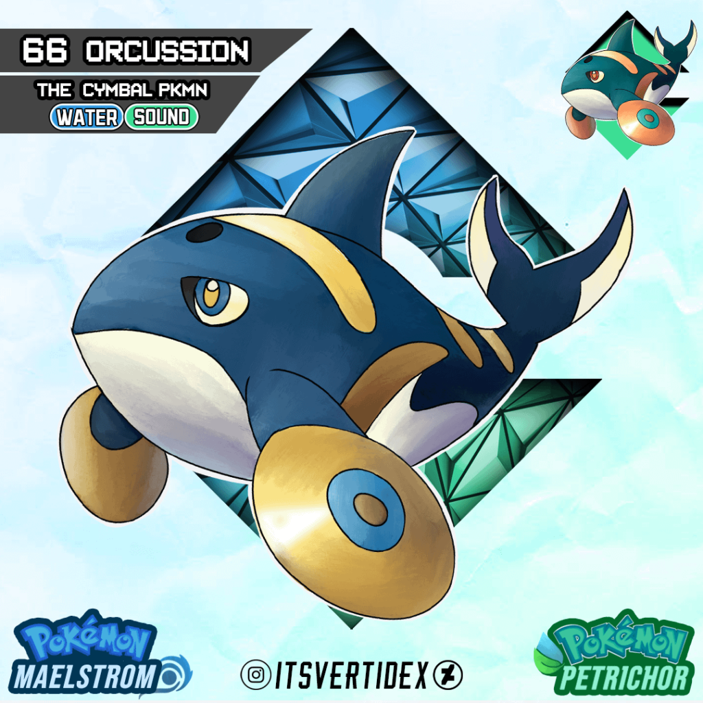 Meet Orcussion! The Cymbal Pokemon of the Suldana Region!